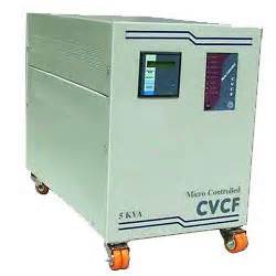 CONSTANT VOLTAGE CONSTANT FREQUENCY SYSTEM (CVCF)